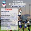 World Rugby Classic To Kick Off On Nov 3rd