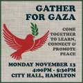 ‘Gather For Gaza’ Event On November 13