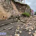 Video: Road Closed Due To Collapsed Wall