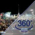 360: Crowds At MarketPlace Christmas Parade