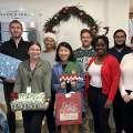 Nine Families Enjoy Holiday Cheer From Deloitte