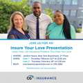 CG Offering ‘Insure Your Love’ Info Sessions