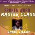 Phenomenal People To Hold Spoken Word Class