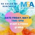 MSA To Host First 5K ‘Color Me’ Run/Walk Event