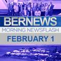 Video: Feb 1st Bernews Morning Newsflash