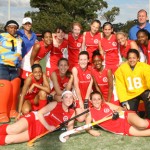 Bermuda U/17 Girls Hockey Team. Credit: PAHF