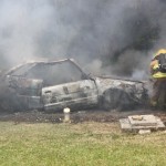 car on fire bermuda 10