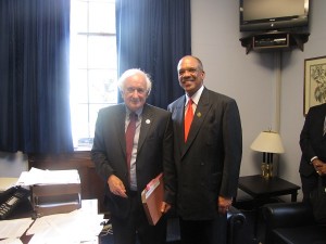 Congressman Levin and Premier Brown