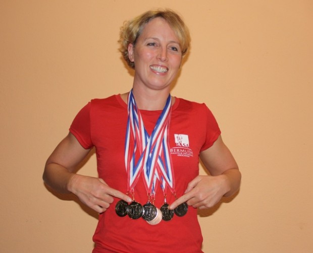 Lisa Blckburn medals