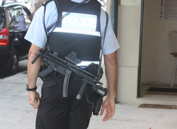 bermuda police armed court