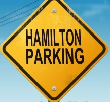 hamilton parking sign