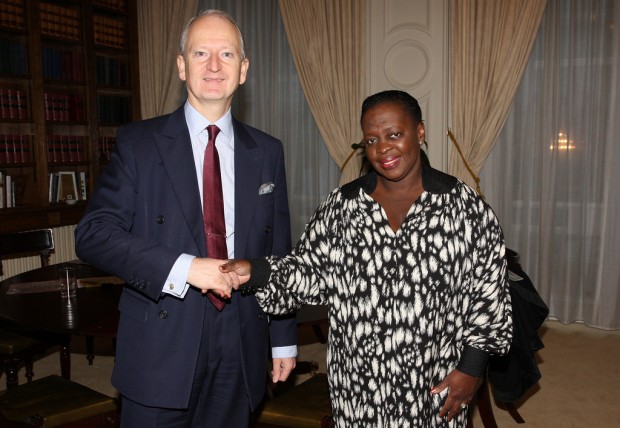 Premier, the Hon. Paula Cox & Min. Henry Bellingham