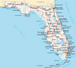 florida-reference map