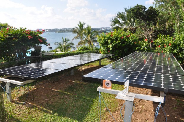 solar energy panel bermuda