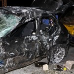 Car Accident Harrington Sound Road Bermuda Jan 24th 2011-1-11