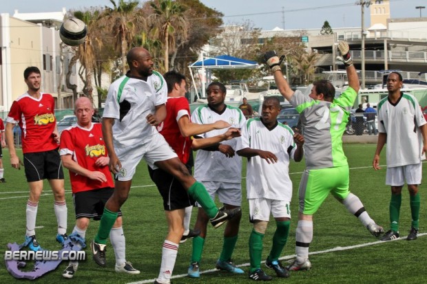 Football Valley vs MR Onion's Soccer Bermuda Feb 5th 2011-1