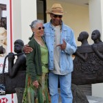 Bill Ming's Sculpture Unveiled HSBC  Bermuda Mar 29th 2011-1-5