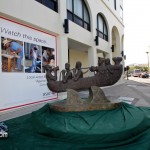 Bill Ming's Sculpture Unveiled HSBC  Bermuda Mar 29th 2011-1-7