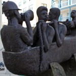 Bill Ming's Sculpture Unveiled HSBC  Bermuda Mar 29th 2011-1-8