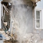 Demolition Old Hospital Building Paget Bermuda Mar 10th 2011-1-21