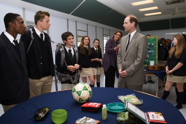 HRH visits Somersfield