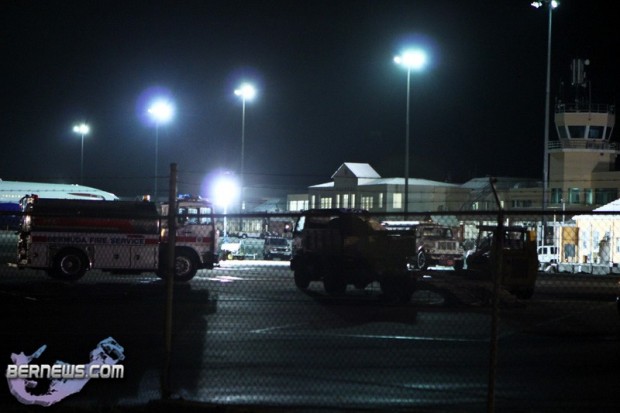 LF Wade International Airport Bermuda Fuel Spill Cleanup Mar 2nd 2011-1