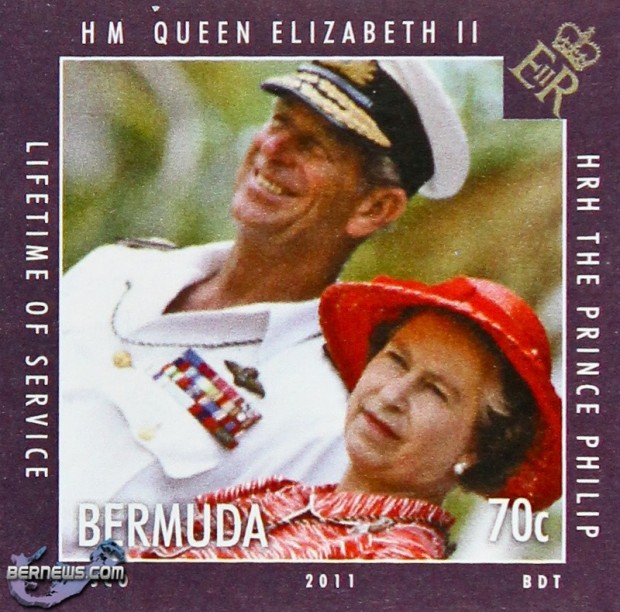 Prince Philip Stamp Issue Bermuda Mar 4th 2011-1-2