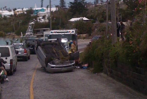 bermuda car accident apr 2011