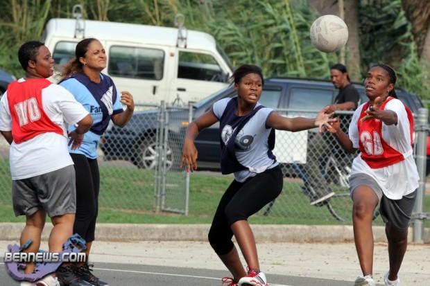 Netball  Bermuda June 21 2011