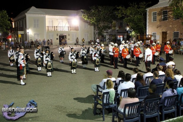 Beating Of The Retreat St. Georges Bermuda July 6 2011_wm