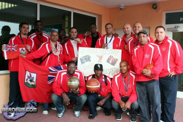 Bermuda Men’s Basketball – Gold 2011 Island Games July 2 2011_wm