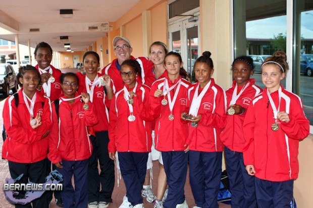 Gymnastics Team Bermuda Medal Winners Island Games July 10 2011-1_wm