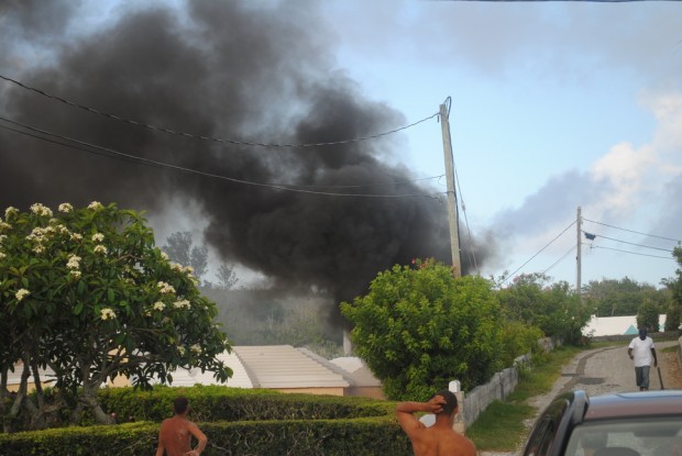 bermuda black smoke car fire july 11