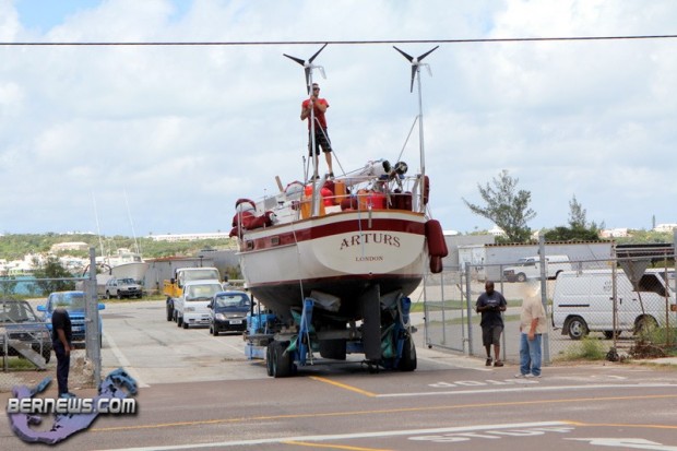 Arturs Removed From Water Bermuda August 3 2011