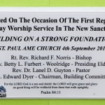 St Paul AME Church Court & Victoria Streets New Sanctuary Bermuda September 4 2011-1