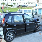 Car Van Accident Pembroke Bermuda October 17 2011-1-9