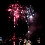 Fireworks At 2011 Boat Parade Hamilton Harbour Bermuda December 10 2011-1-46