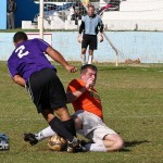 X’Roads vs Flanagan’s Onion’s Football Soccer Bermuda December 27 2011-1-15