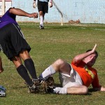 X’Roads vs Flanagan’s Onion’s Football Soccer Bermuda December 27 2011-1-16