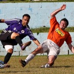 X’Roads vs Flanagan’s Onion’s Football Soccer Bermuda December 27 2011-1-18