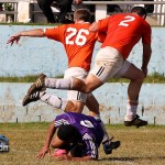 X’Roads vs Flanagan’s Onion’s Football Soccer Bermuda December 27 2011-1-22