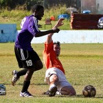 X’Roads vs Flanagan’s Onion’s Football Soccer Bermuda December 27 2011-1-26