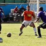 X’Roads vs Flanagan’s Onion’s Football Soccer Bermuda December 27 2011-1-28
