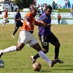 X’Roads vs Flanagan’s Onion’s Football Soccer Bermuda December 27 2011-1-31