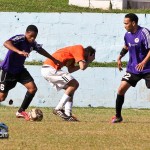 X’Roads vs Flanagan’s Onion’s Football Soccer Bermuda December 27 2011-1-6