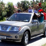 Somerset Cup Match Cricket Team Motorcade, Bermuda, August 4 2012 (20)