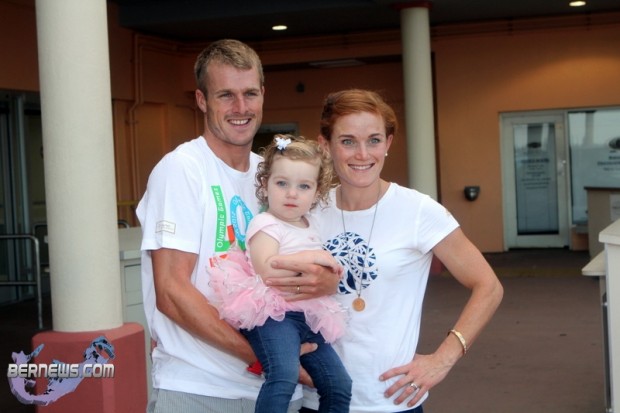 Tyler and Nicki Butterfield Bermuda August 11 2012