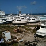 Boats in Dockyard Bermuda for Hurricane Leslie September 6 2012 (10)
