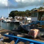 Boats in Dockyard Bermuda for Hurricane Leslie September 6 2012 (7)