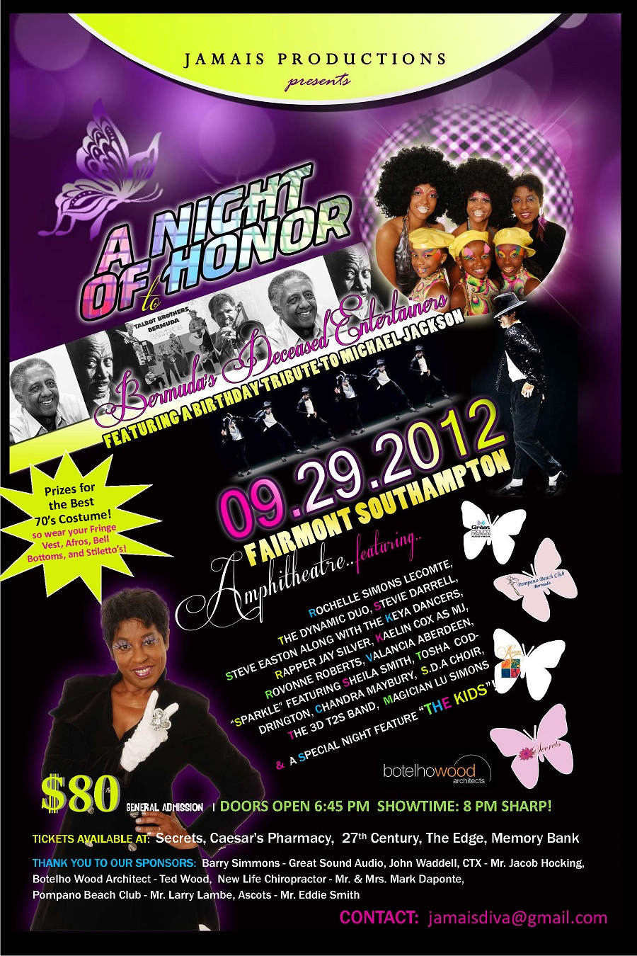 Upcoming: Jamais Productions 'A Night of Honor' - Bernews